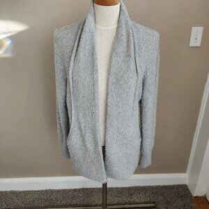 CHLOE + JASMINE Women’s Open Gray Cardigan Size L NWT